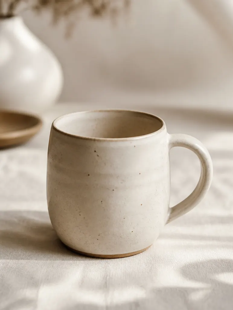 Handmade Speckled Ceramic Mug · Stoneware · Coffee Lover Gift